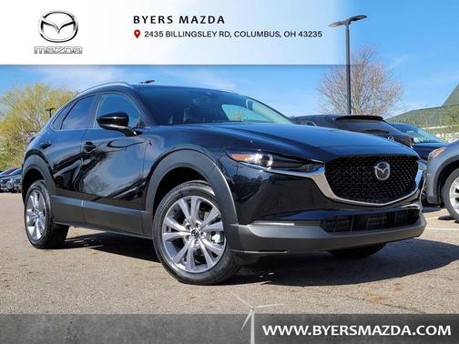 Jet Black Mica 2023 Mazda CX-30 2.5 S Preferred Package