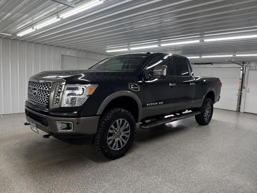 Black 2016 Nissan Titan XD Platinum Reserve