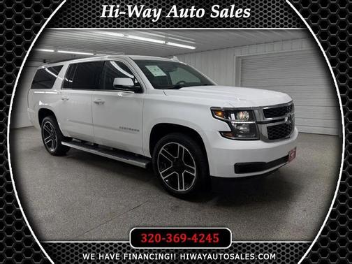 White 2019 Chevrolet Suburban LS
