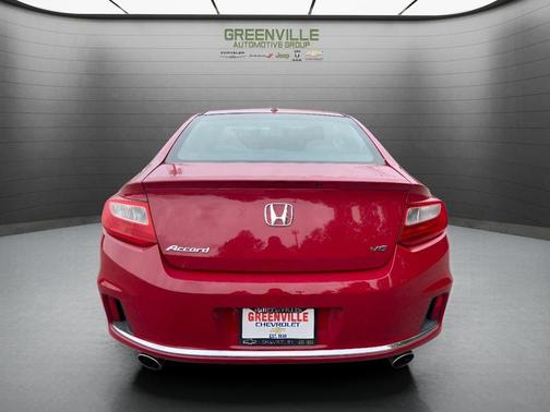Red 2015 Honda Accord EX-L
