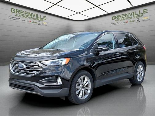Black 2024 Ford Edge Titanium