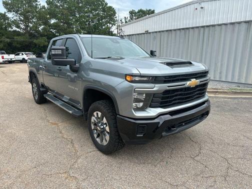 Gray 2024 Chevrolet Silverado 2500 Custom