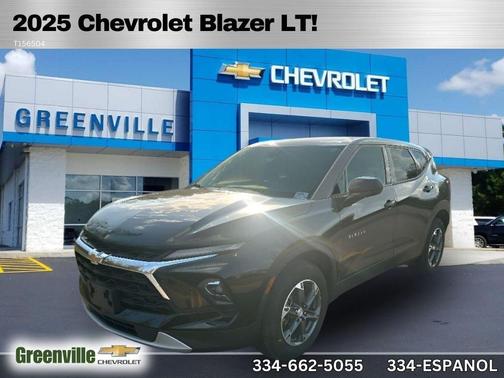 Black 2025 Chevrolet Blazer LT
