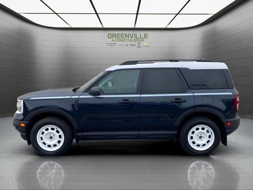Blue 2023 Ford Bronco Sport Heritage