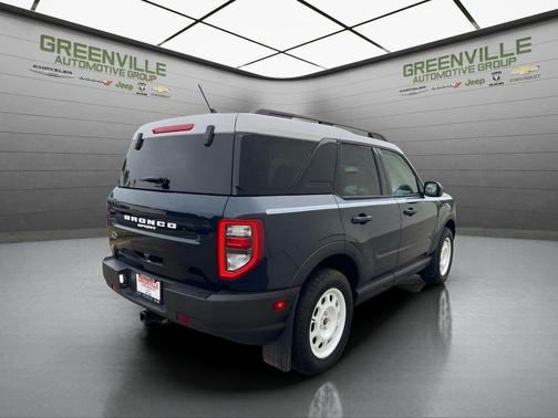 Blue 2023 Ford Bronco Sport Heritage
