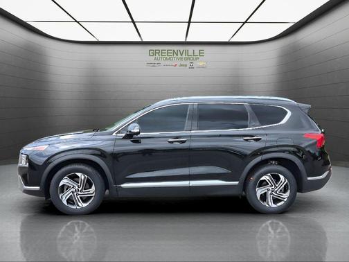 Black 2021 Hyundai SANTA FE SEL