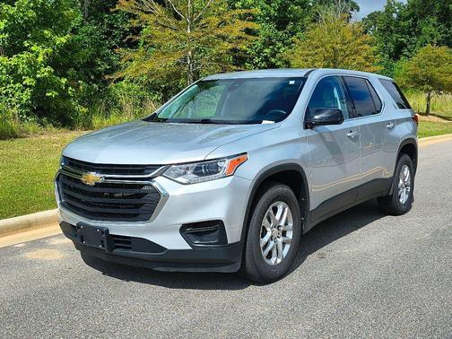 Gray 2020 Chevrolet Traverse LS Fleet