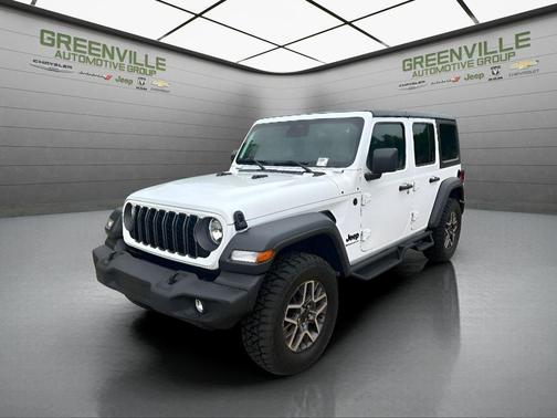 White 2025 Jeep Wrangler Sport