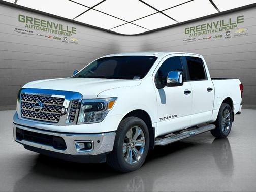 White 2018 Nissan Titan SL