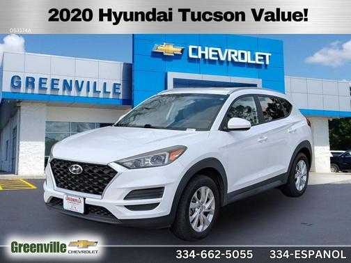 White 2020 Hyundai TUCSON Value