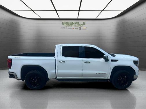 White 2025 GMC Sierra 1500 SLT