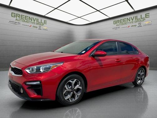 Red 2020 Kia Forte LXS