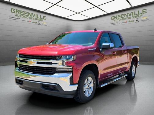 Red 2021 Chevrolet Silverado 1500 LT
