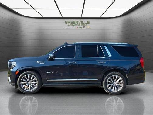 Blue 2021 GMC Yukon Denali