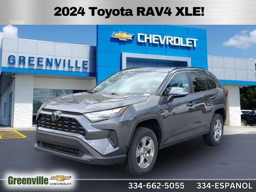 Gray 2024 Toyota RAV4 XLE