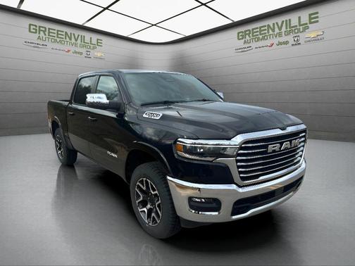 Black 2025 RAM 1500 Laramie