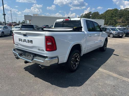 White 2025 RAM 1500 Laramie
