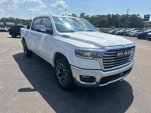 White 2025 RAM 1500 Laramie