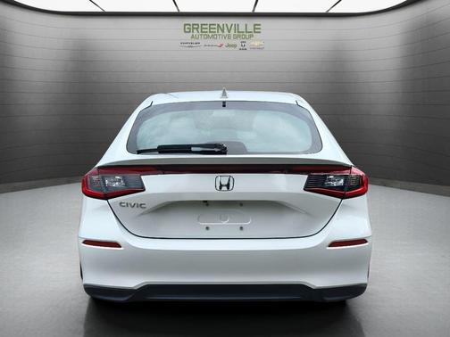 White 2023 Honda Civic EX-L