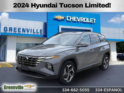 Gray 2024 Hyundai TUCSON Limited