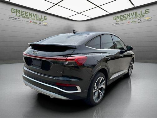 Mythos Black Metallic 2023 Audi Q4 e-tron 50 Premium Plus