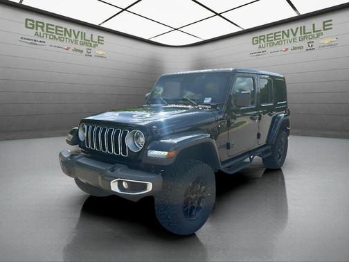 Black 2025 Jeep Wrangler Sahara