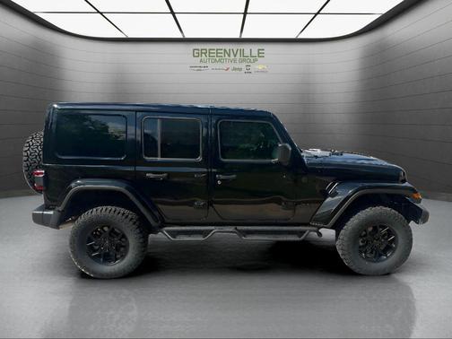 Black 2025 Jeep Wrangler Sahara