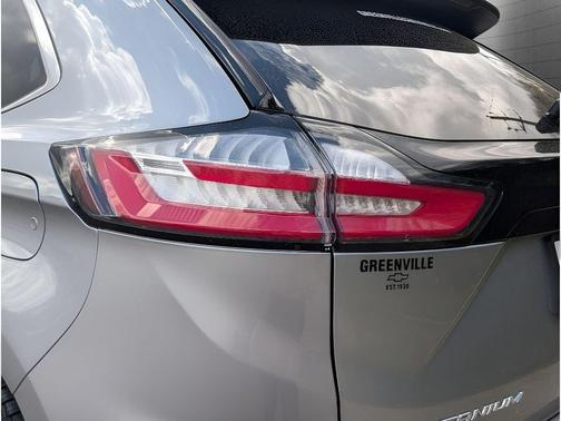 Silver 2024 Ford Edge Titanium