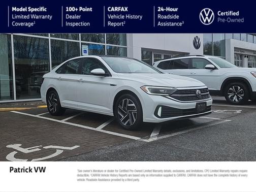 Oryx White Pearl Effect 2022 Volkswagen Jetta 1.5T SEL