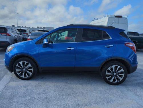 Coastal Blue Metallic 2018 Buick Encore Essence