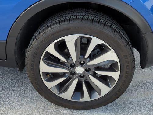 Coastal Blue Metallic 2018 Buick Encore Essence