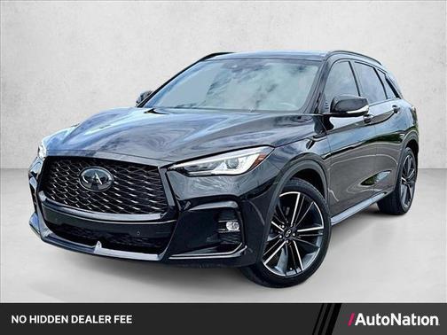Black Obsidian 2025 INFINITI QX50 Sport AWD