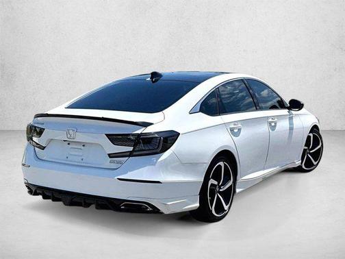 Platinum White Pearl 2021 Honda Accord Sport SE 1.5T