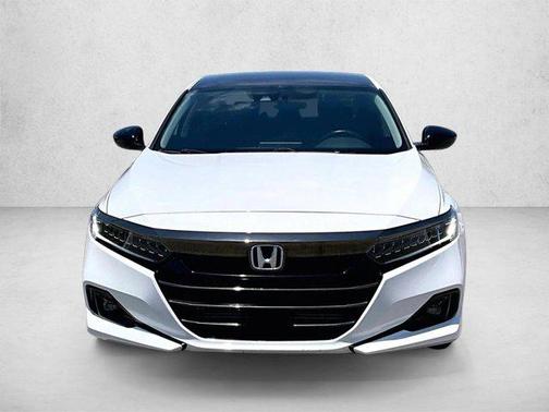 Platinum White Pearl 2021 Honda Accord Sport SE 1.5T