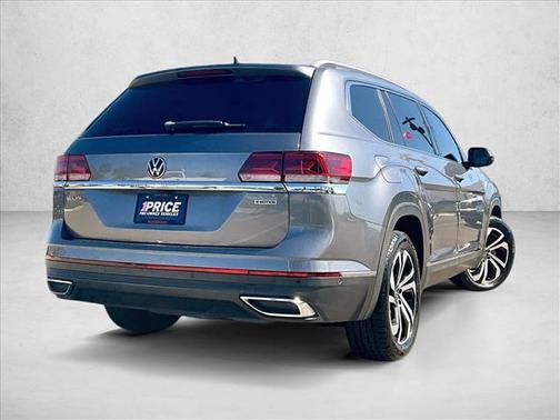 Platinum Gray Metallic 2021 Volkswagen Atlas 3.6L SEL Premium