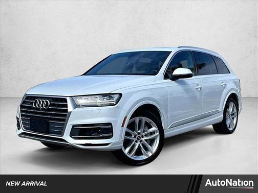 Carrara White 2018 Audi Q7 3.0T Prestige