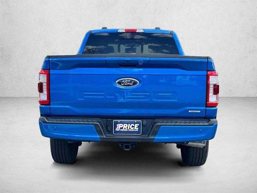 Velocity Blue Metallic 2021 Ford F-150 Lariat