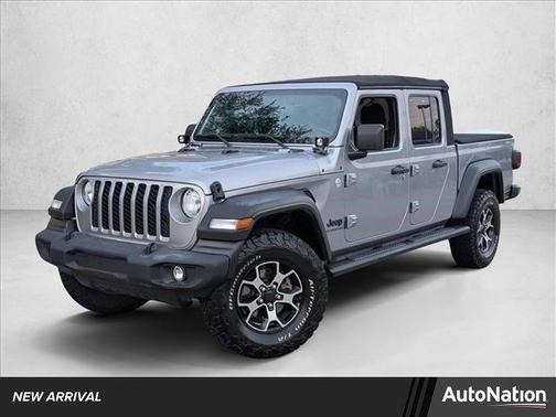 Billet Silver Metallic Clearcoat 2020 Jeep Gladiator Sport S