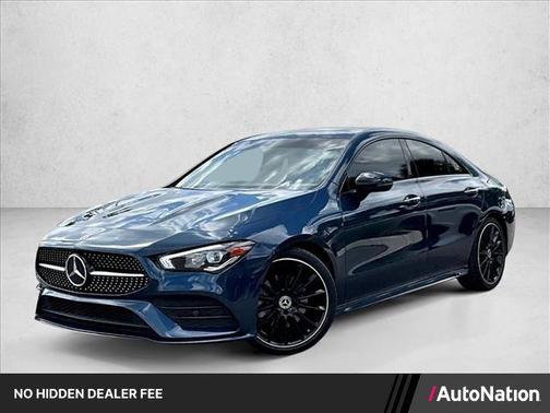 Denim Blue Metallic 2022 Mercedes-Benz CLA 250 4MATIC