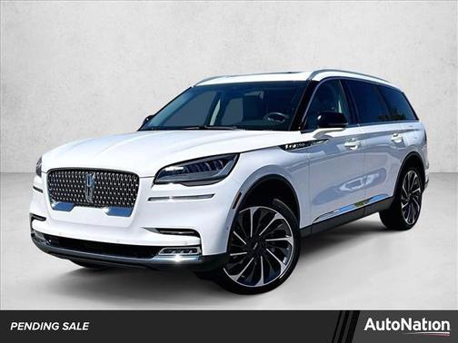 Pristine White 2021 Lincoln Aviator Reserve AWD
