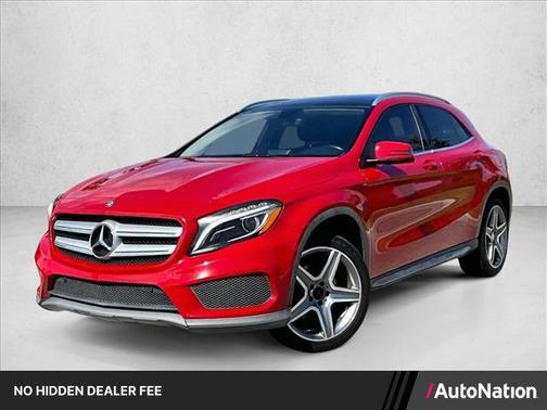 Jupiter Red 2015 Mercedes-Benz GLA-Class 4MATIC
