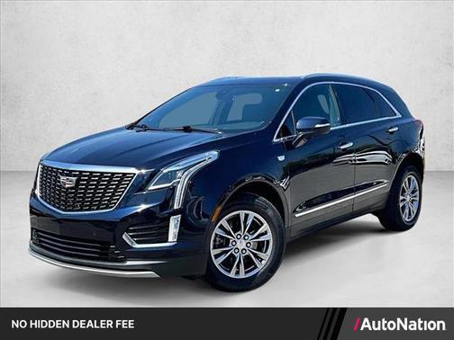 Dark Moon Blue Metallic 2021 Cadillac XT5 Premium Luxury