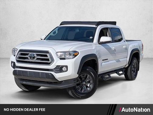 Super White 2021 Toyota Tacoma SR5