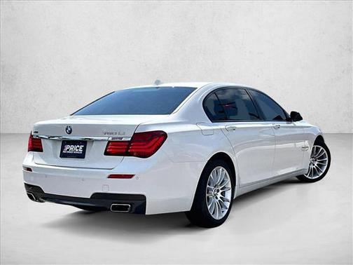 Alpine White 2015 BMW 750 Li xDrive