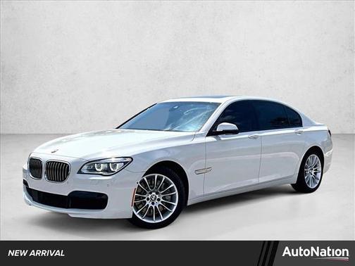 Alpine White 2015 BMW 750 Li xDrive