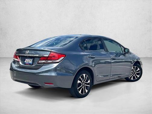 Polished Metal Metallic 2013 Honda Civic EX-L