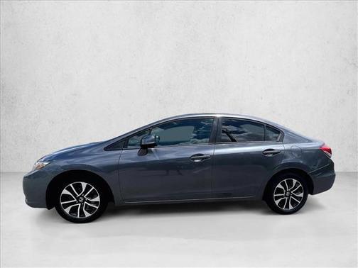 Polished Metal Metallic 2013 Honda Civic EX-L