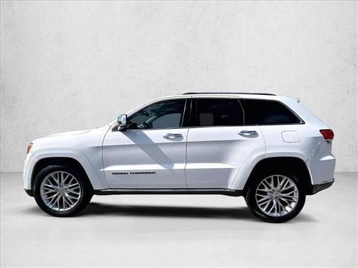 Bright White Clearcoat 2017 Jeep Grand Cherokee Summit