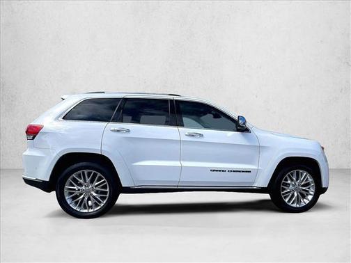 Bright White Clearcoat 2017 Jeep Grand Cherokee Summit