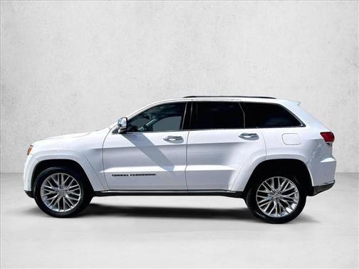 Bright White Clearcoat 2017 Jeep Grand Cherokee Summit